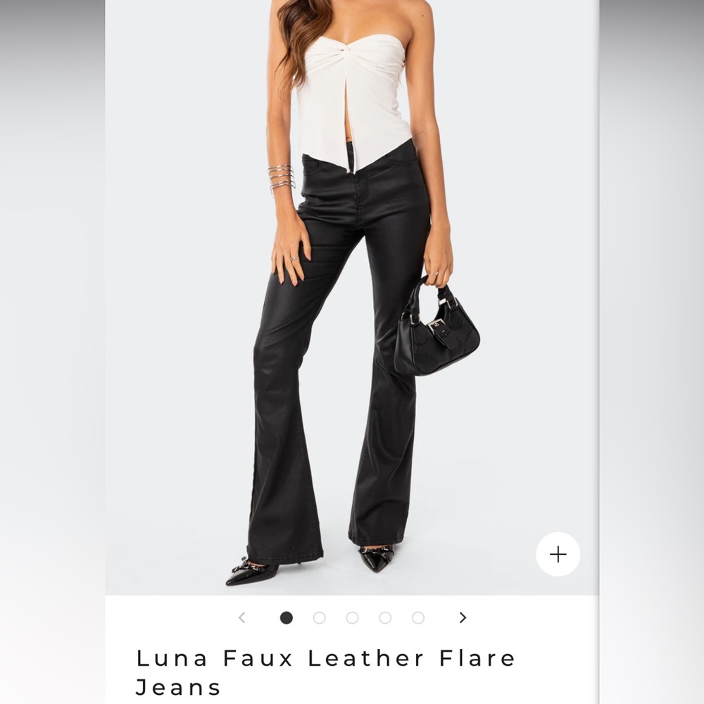 Edikted leather pants